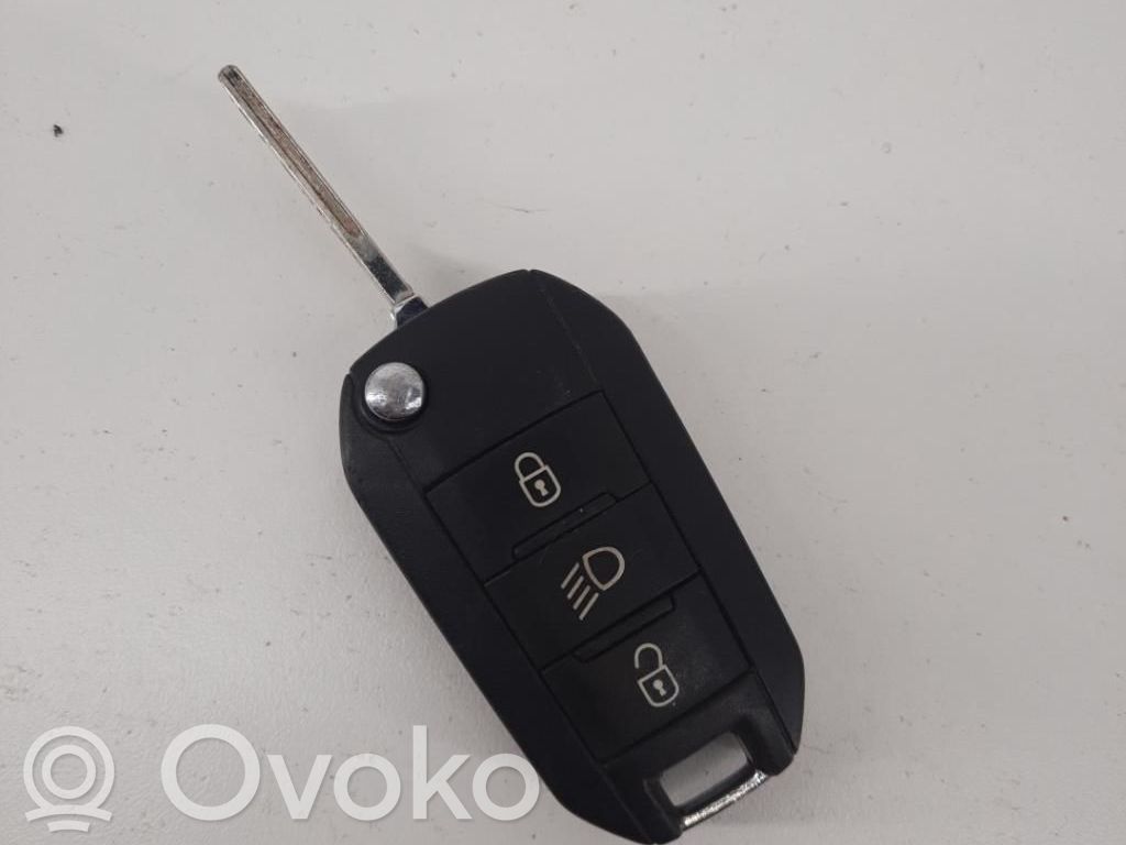 Peugeot 2008 I Juego de cerradura y set ECU del motor 
