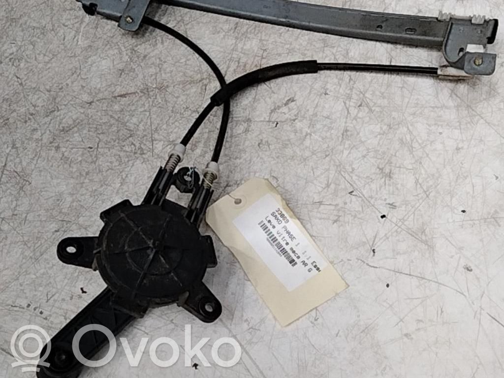 Citroen Saxo Regulador manual de la ventanilla trasera 
