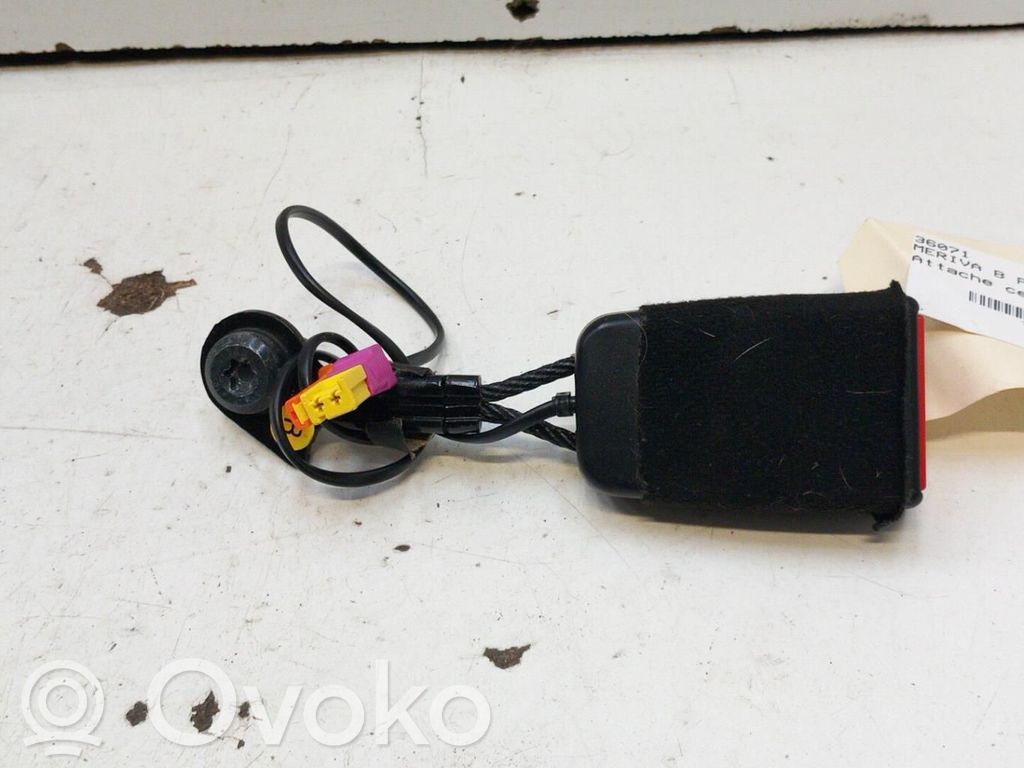 Opel Meriva B Bridă fixare centură de siguranță spate 