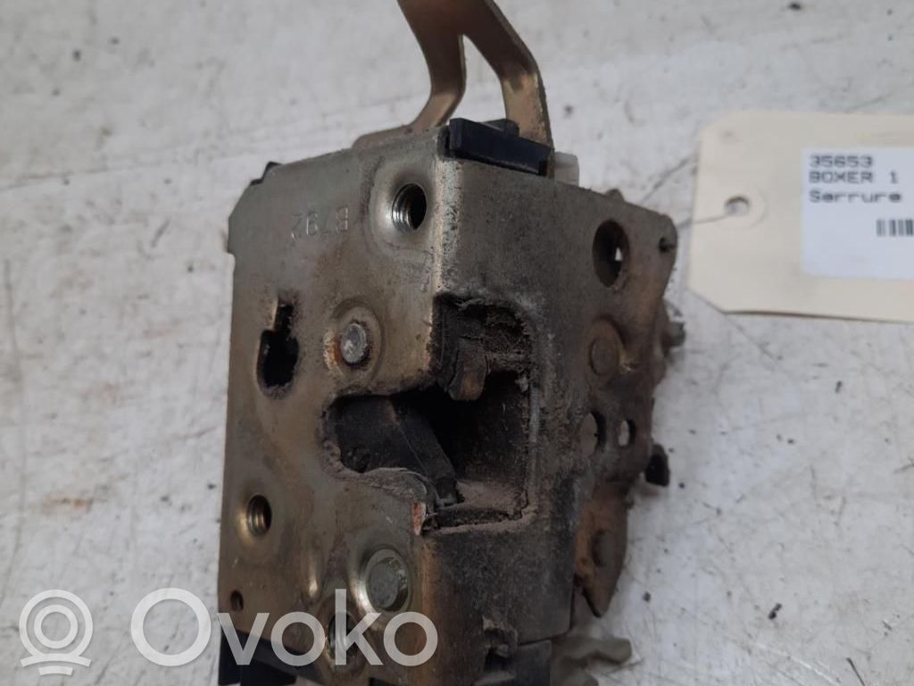 Peugeot Boxer Etuoven lukko 