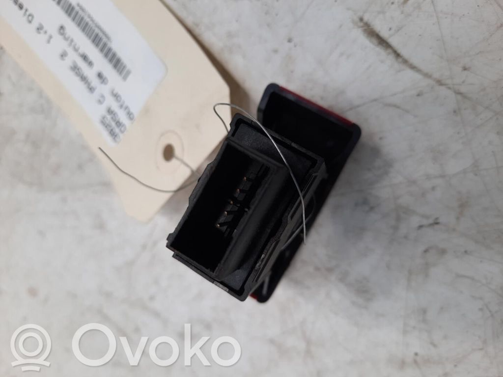 Opel Corsa C Hazard light switch 
