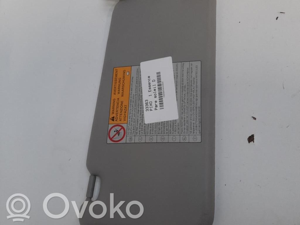 Nissan Pixo Sun visor 