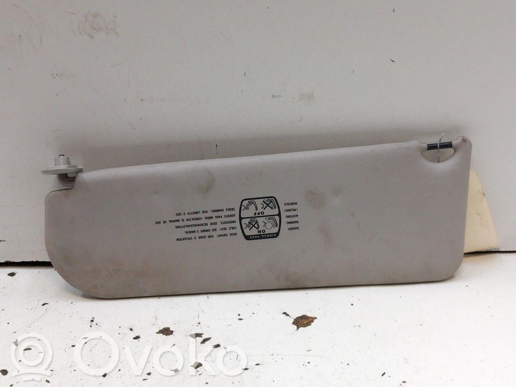 Peugeot 807 Sun visor 
