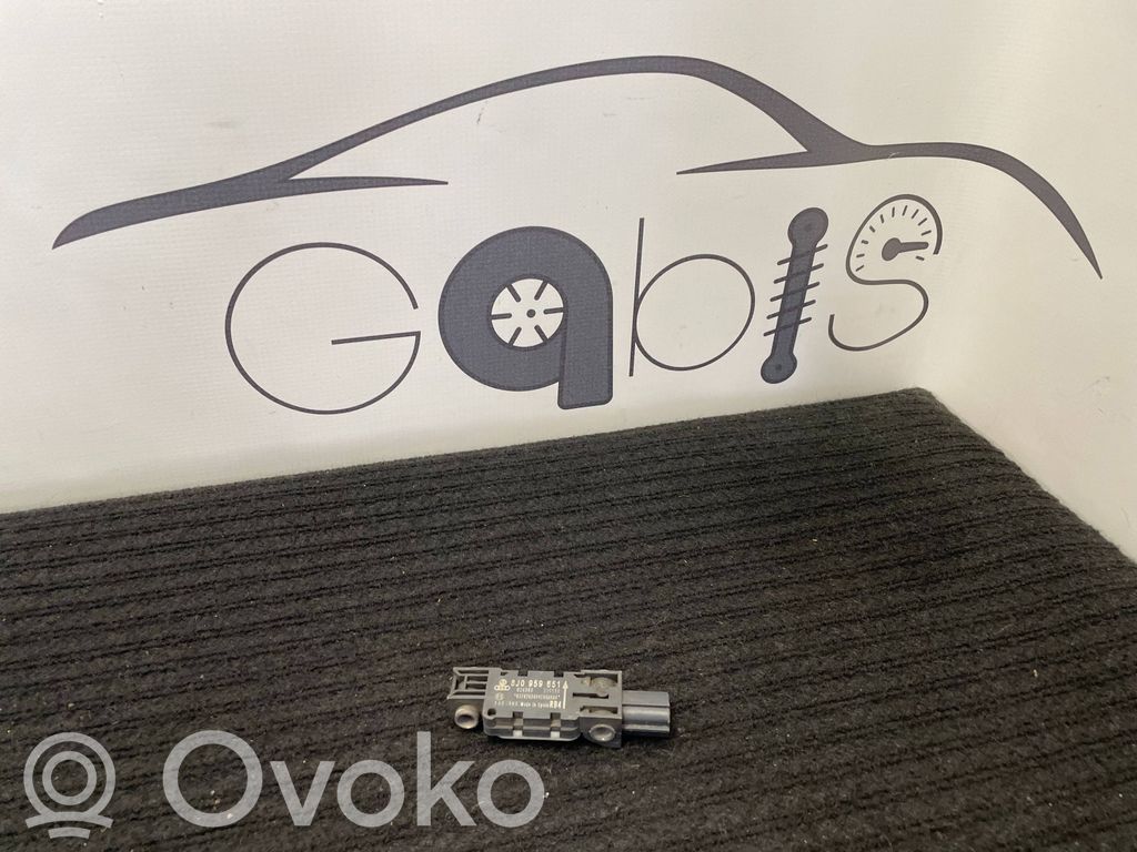 Bentley Continental Airbag deployment crash/impact sensor 