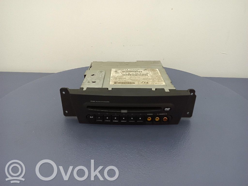 Chrysler Pacifica Radio / CD/DVD atskaņotājs / navigācija 