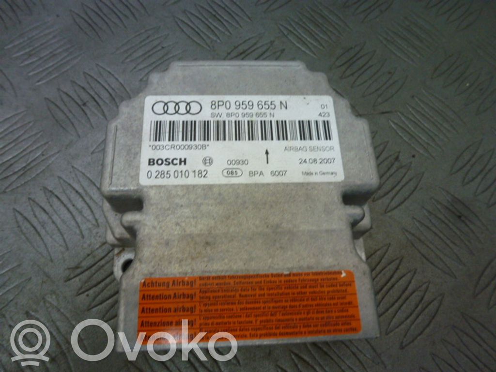 Audi A3 S3 8P Airbag control unit/module 