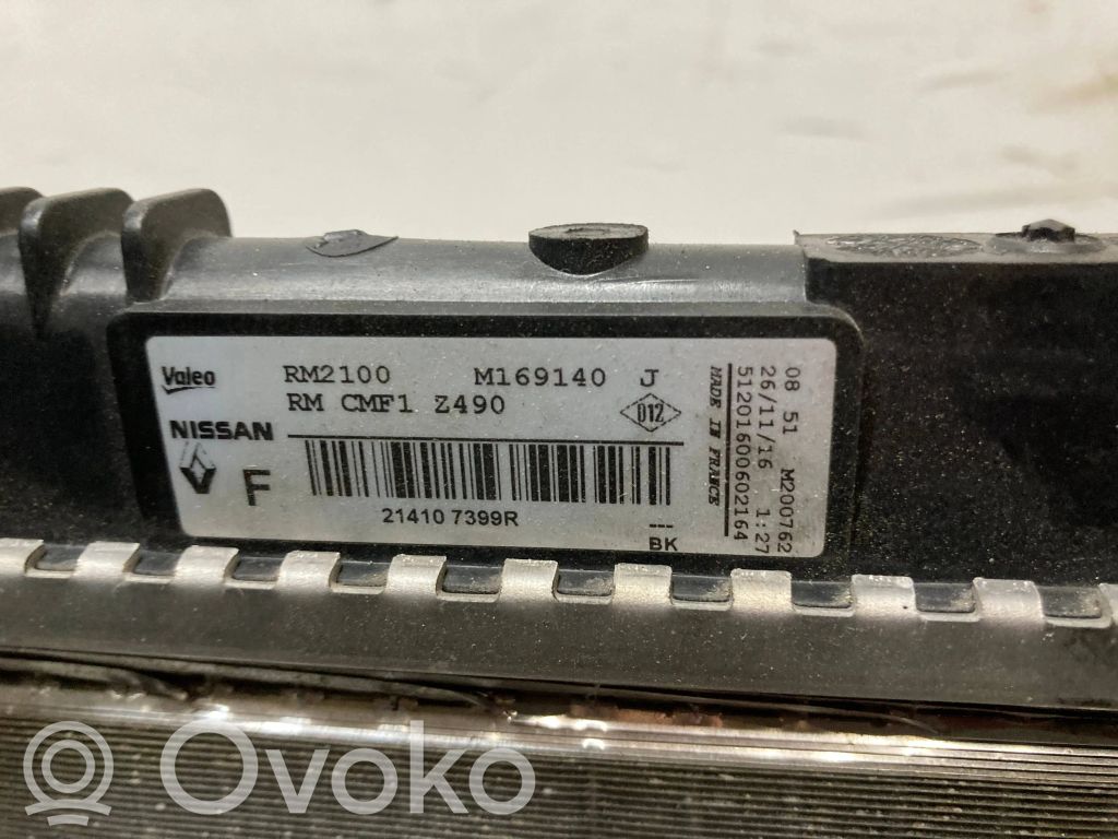 Nissan Qashqai Jäähdytinsarja 