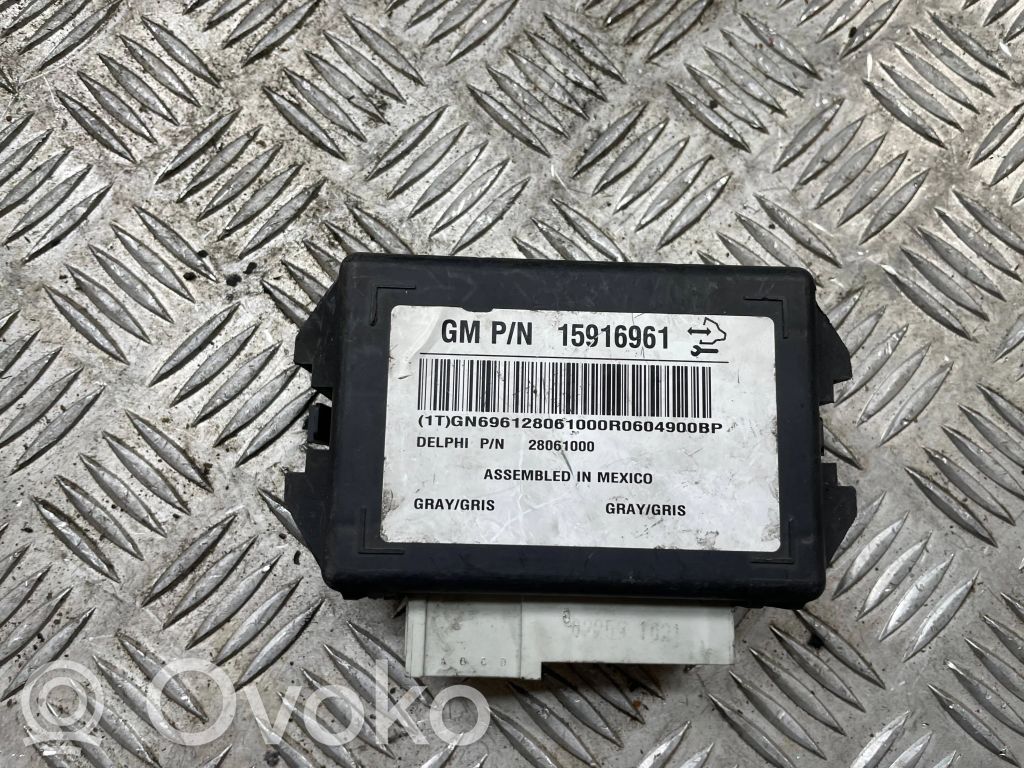 Chevrolet Captiva Citu veidu vadības bloki / moduļi 