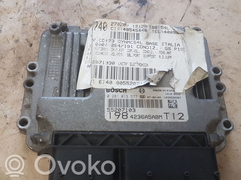 Fiat Bravo - Brava Engine control unit/module 