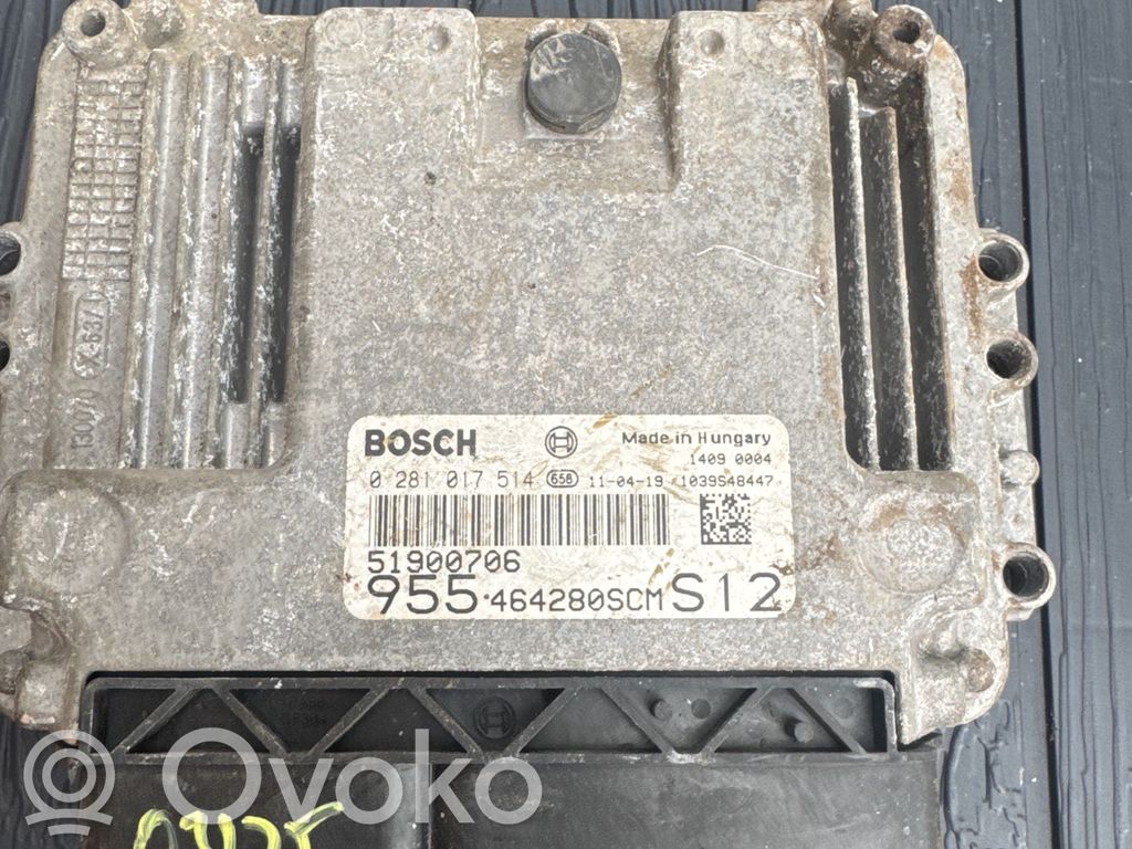 Engine control unit/module   0281017514,51900706,464280SC