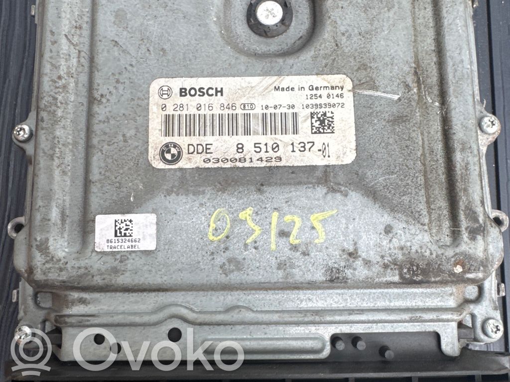 BMW 5 F10 F11 Engine control unit/module 