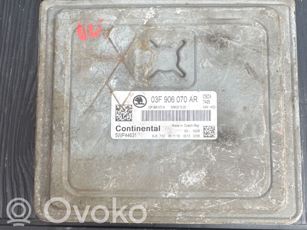 Skoda Roomster (5J) Engine control unit/module 