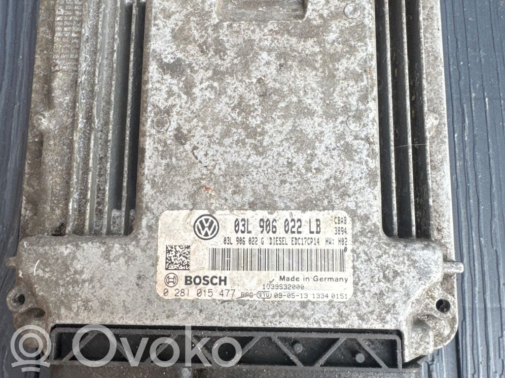 Volkswagen Golf VI Engine control unit/module 