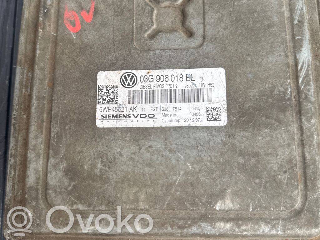 Skoda Octavia Mk2 (1Z) Engine control unit/module 