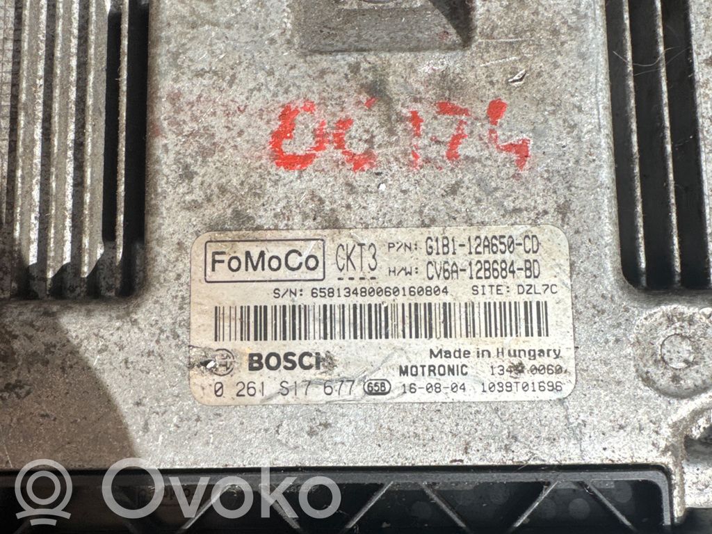 Ford Fiesta Engine control unit/module 