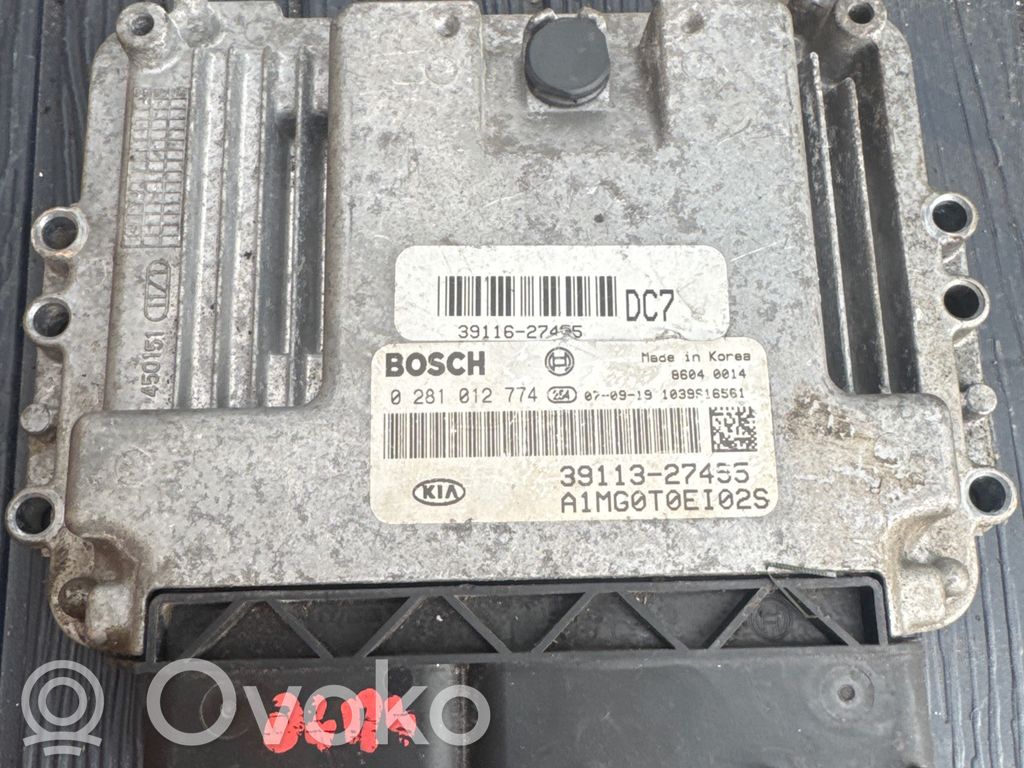 Hyundai Tucson JM Engine control unit/module 