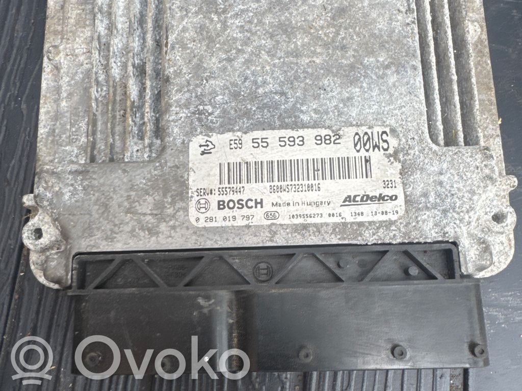 Opel Corsa D Engine control unit/module 