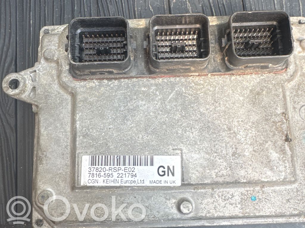 Engine control unit/module   37820RSPE02
