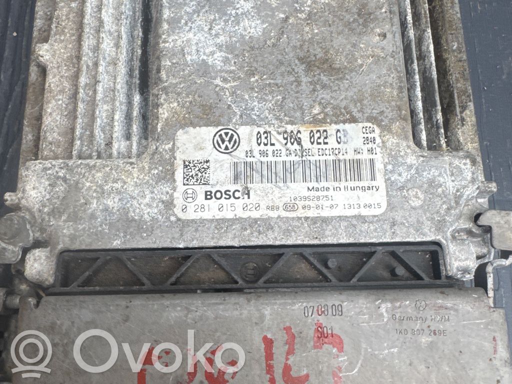 Skoda Octavia Mk2 (1Z) Engine control unit/module 