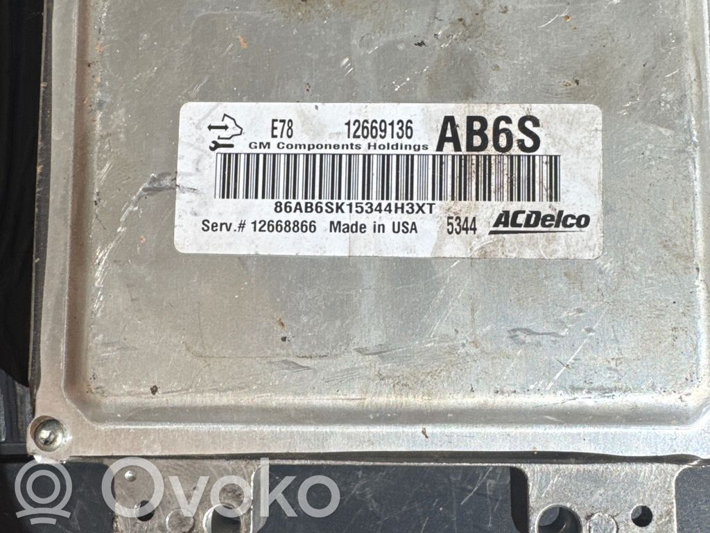Opel Astra K Engine control unit/module 