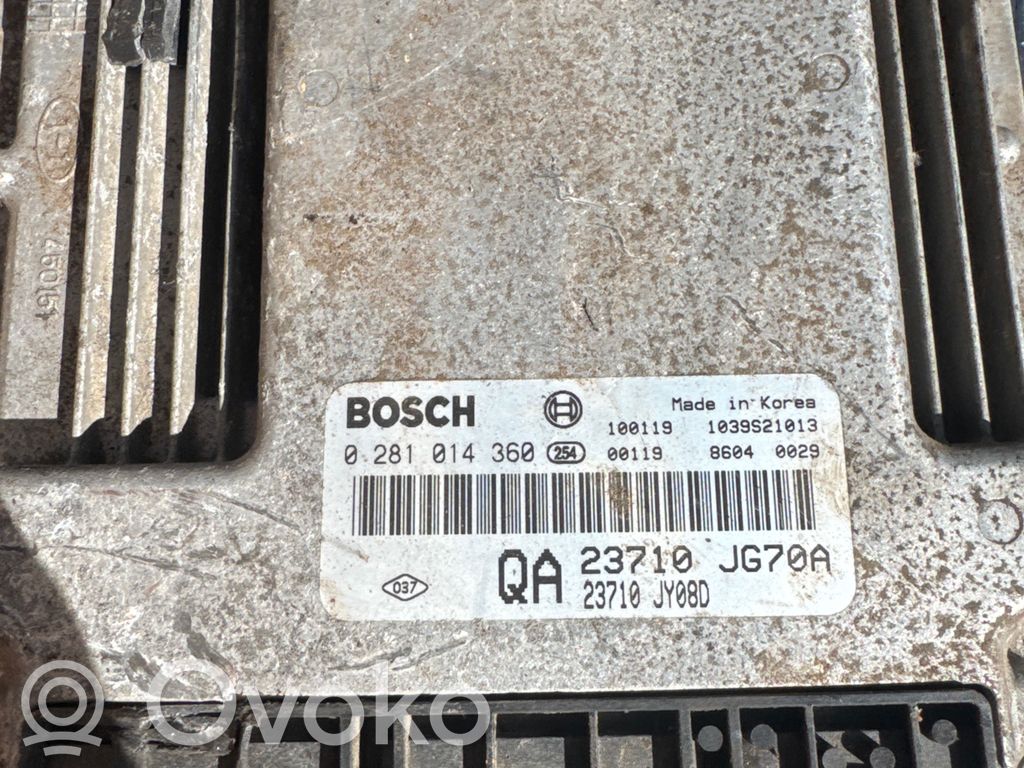 Engine control unit/module   23710JG70A,0281014360