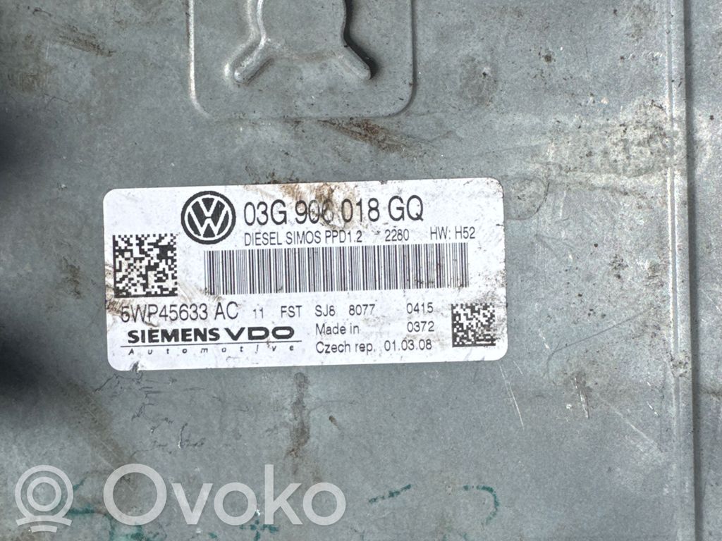 Seat Leon (1P) Engine control unit/module 