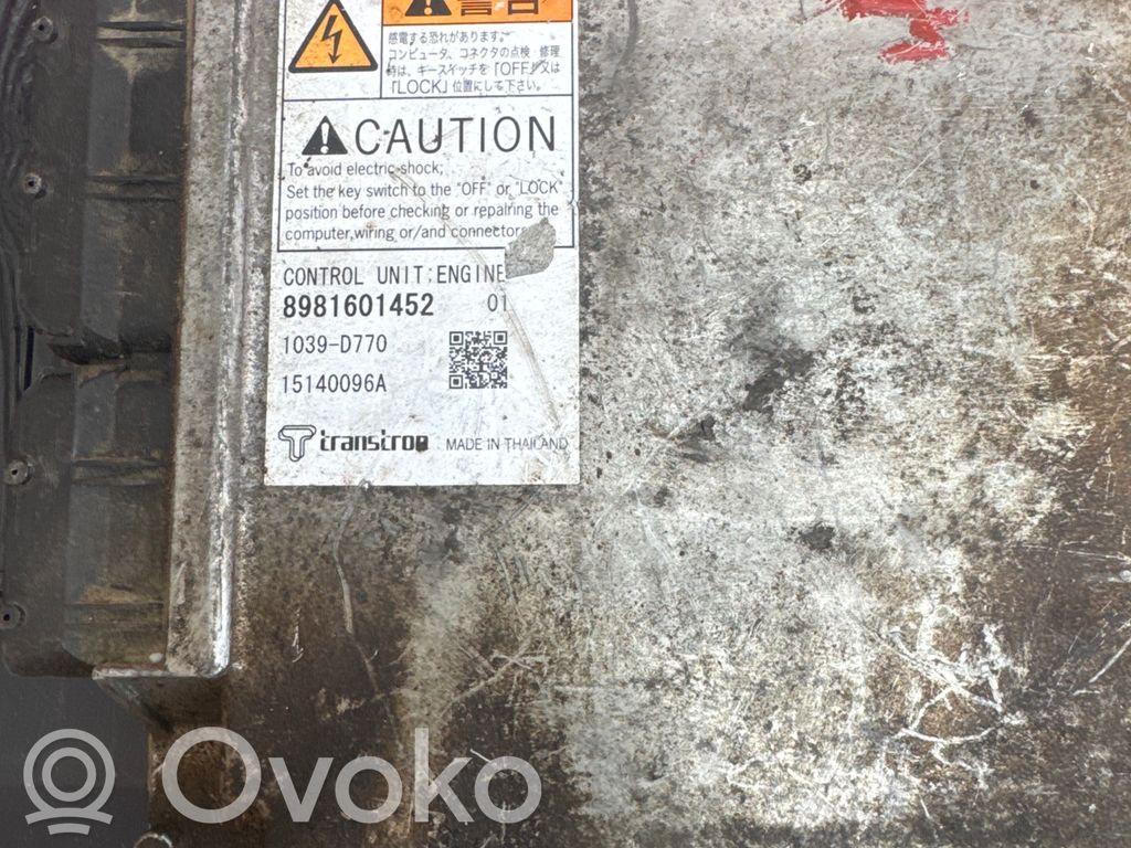 Isuzu D-Max Engine control unit/module 