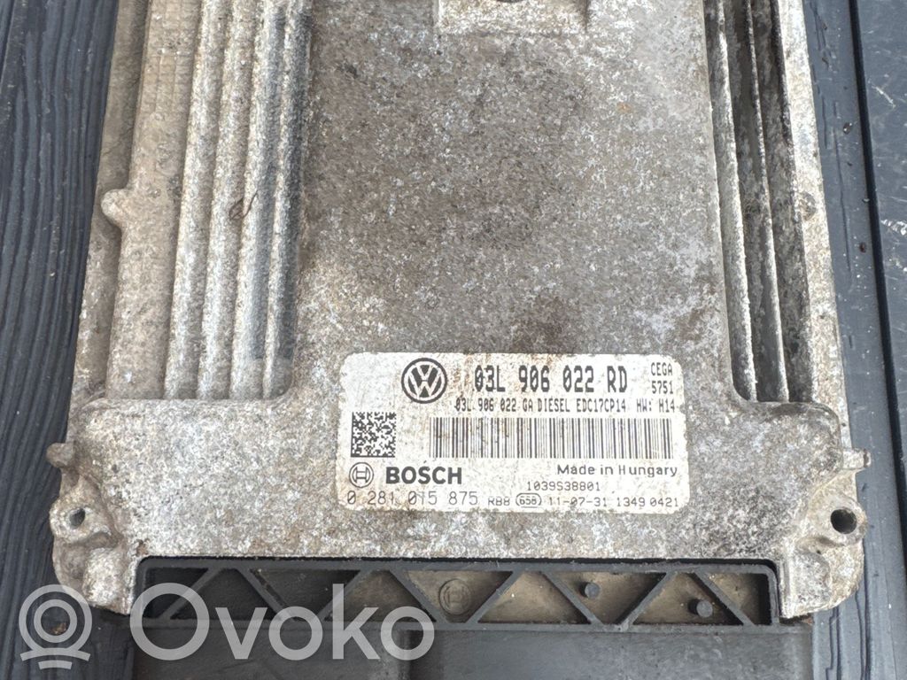Skoda Octavia Mk2 (1Z) Engine control unit/module ECU 