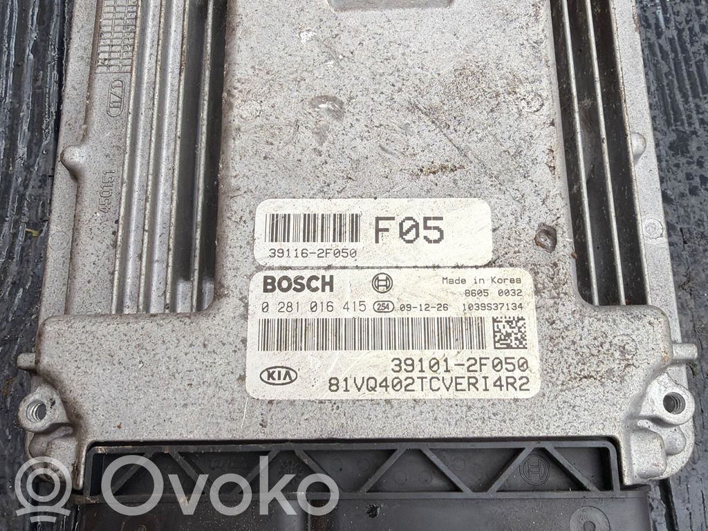 Engine control unit/module   0281016415,391012F050