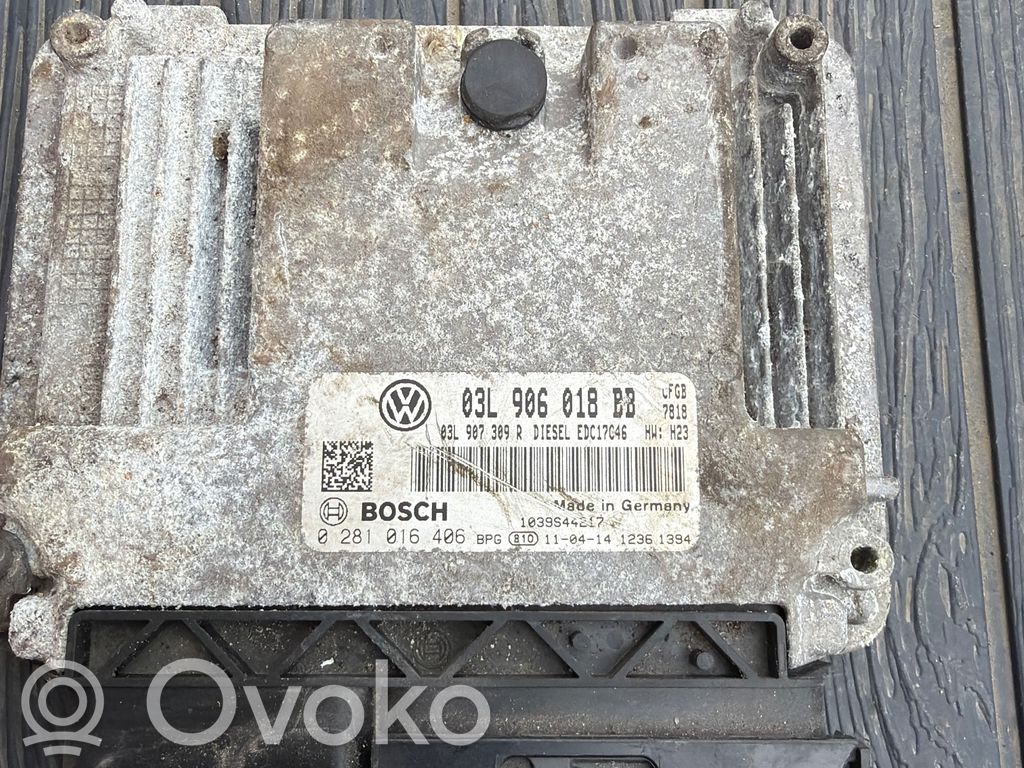 Volkswagen Golf VI Engine control unit/module 