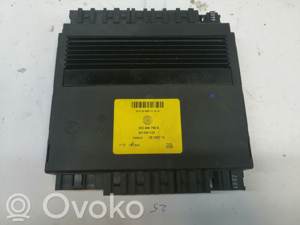 Volkswagen Phaeton Seat control module 