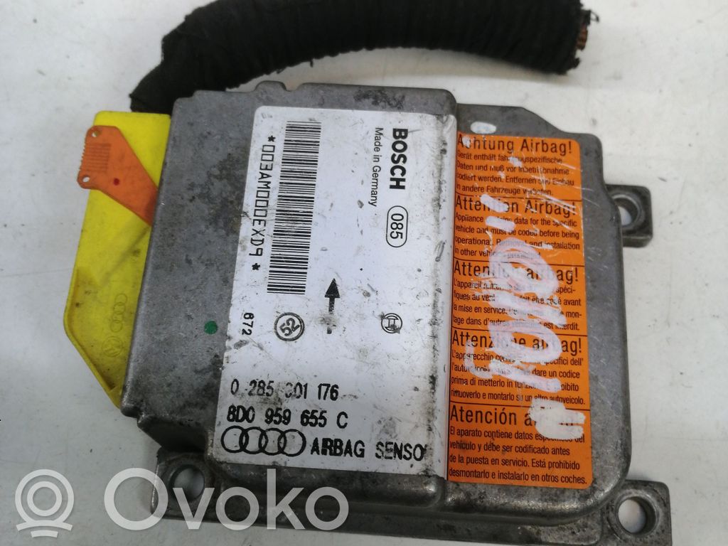 Volkswagen PASSAT B5 Airbag control unit/module 