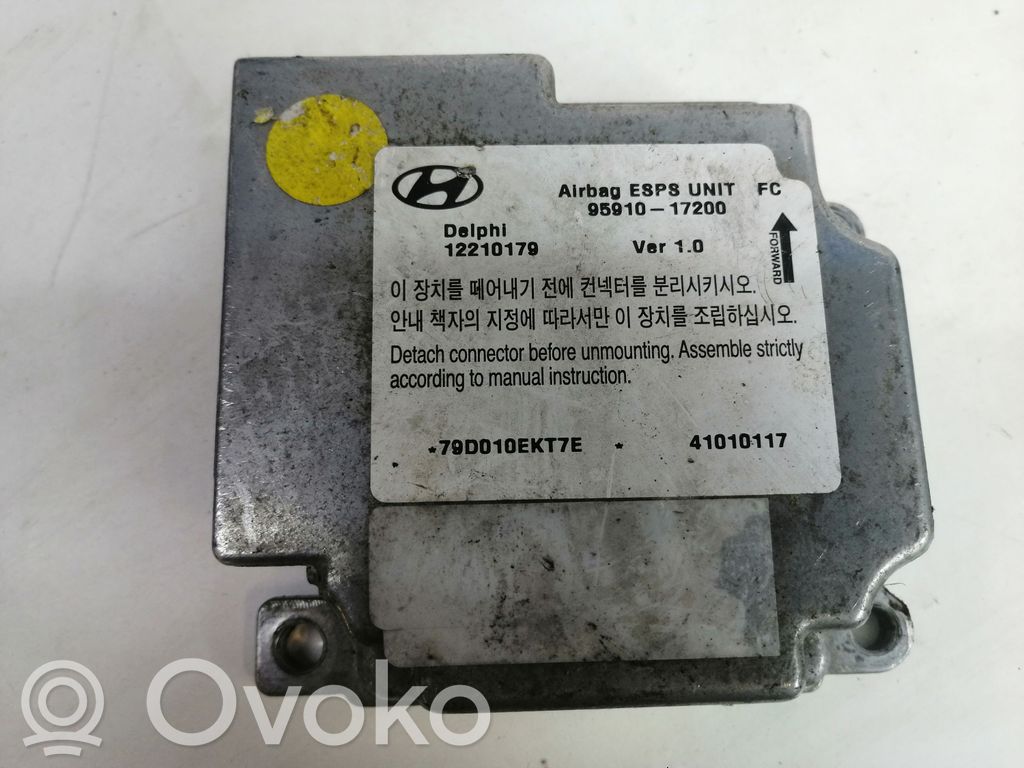 Hyundai Matrix Airbag control unit/module 