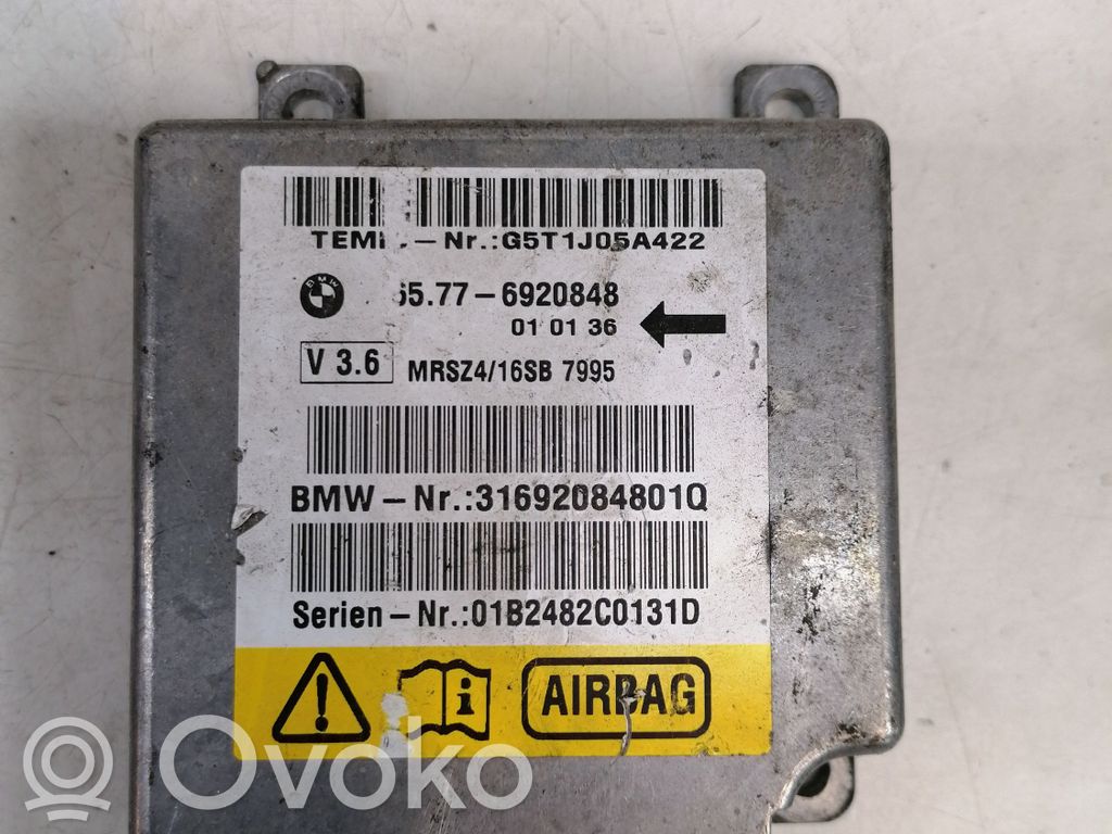 BMW 5 E39 Airbag control unit/module 