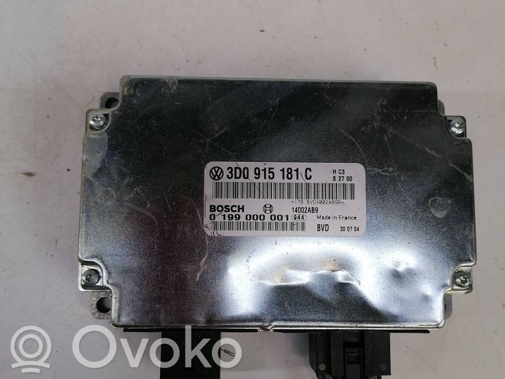 Volkswagen Phaeton Battery control module 