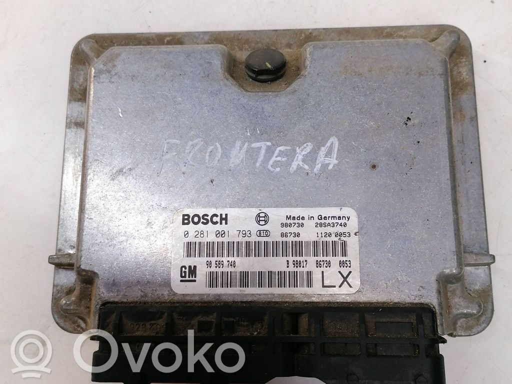 Opel Frontera B Engine control unit/module 