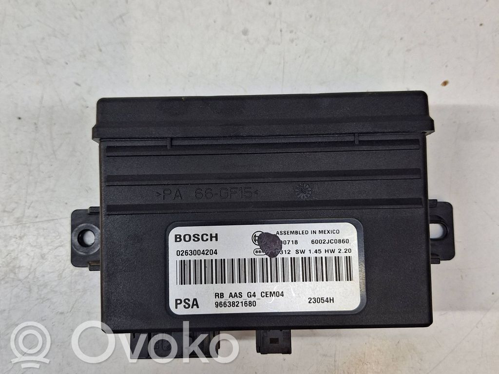 Citroen C4 Grand Picasso Parking PDC control unit/module 