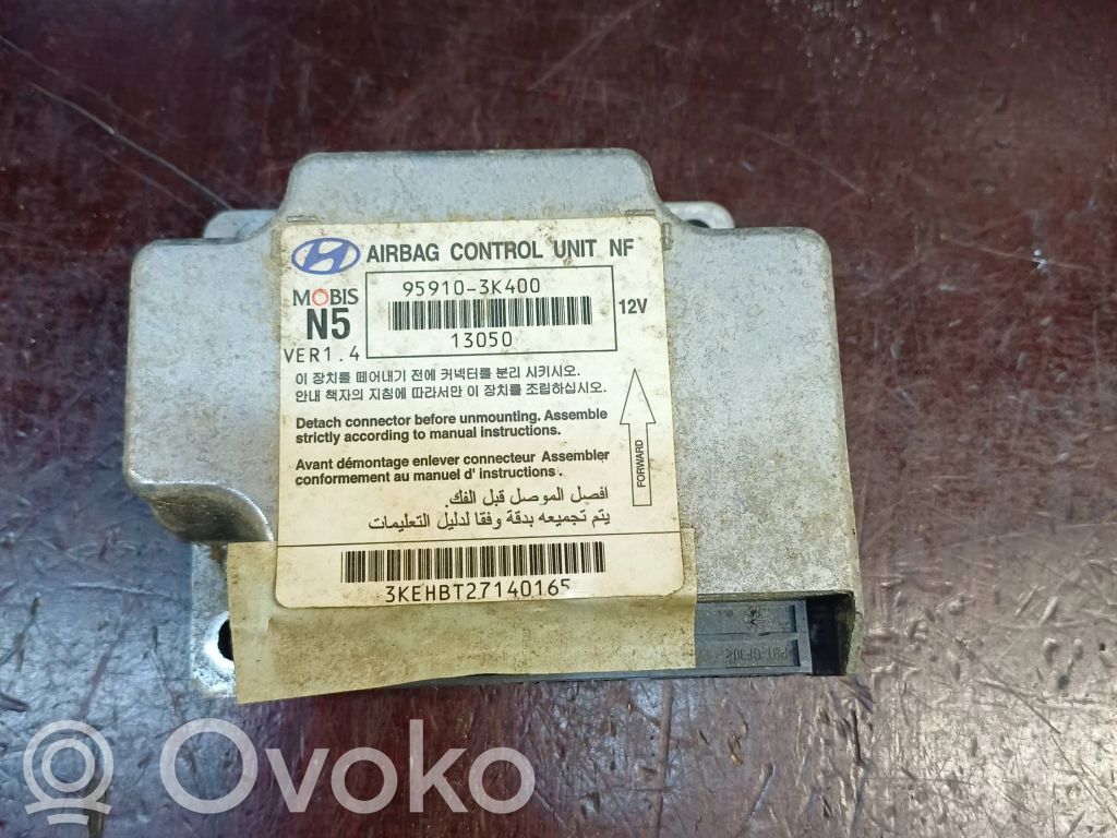 Hyundai Sonata Airbag control unit/module 