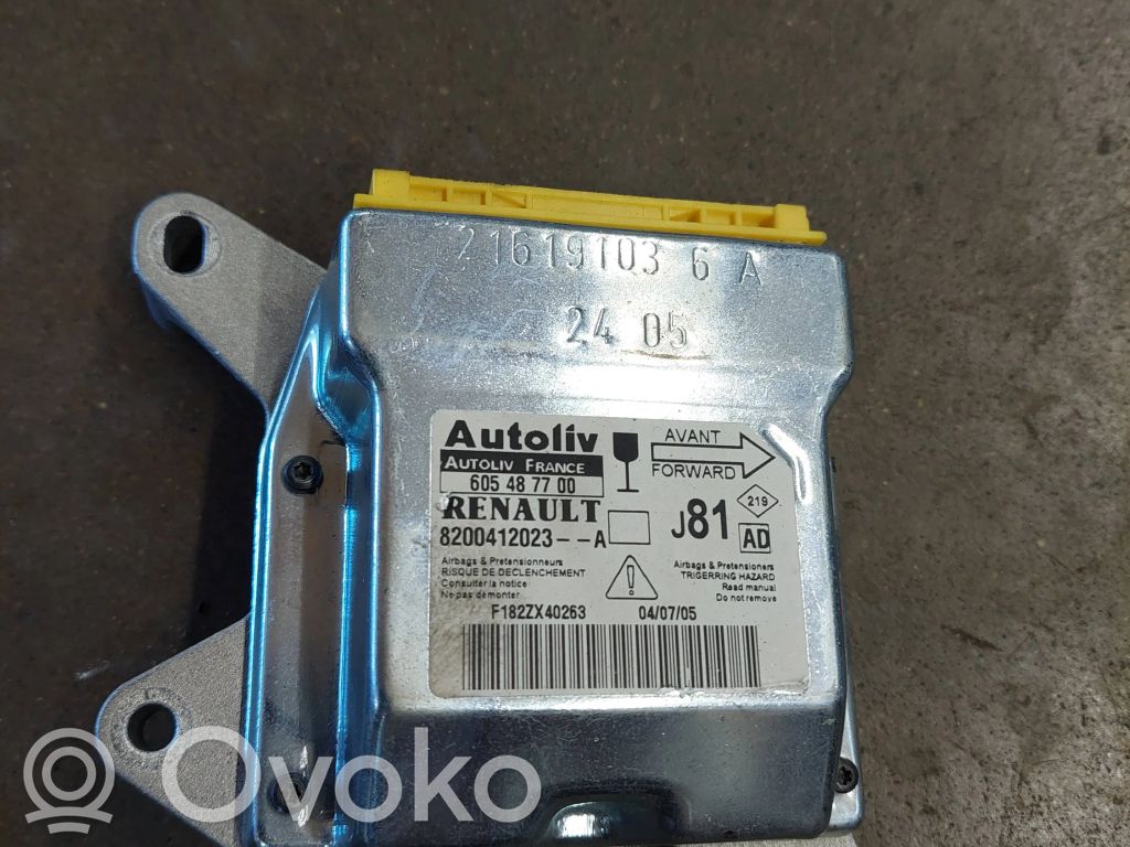 Renault Espace IV Unitate/modul de comandă airbaguri 