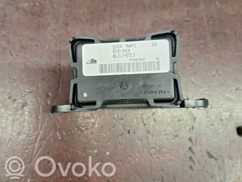 Toyota Yaris Датчик ESP (системы стабильности) (датчик продольного ускорения) 