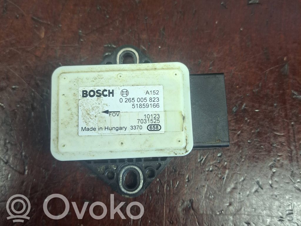 Fiat Punto Evo ESP acceleration yaw rate sensor 