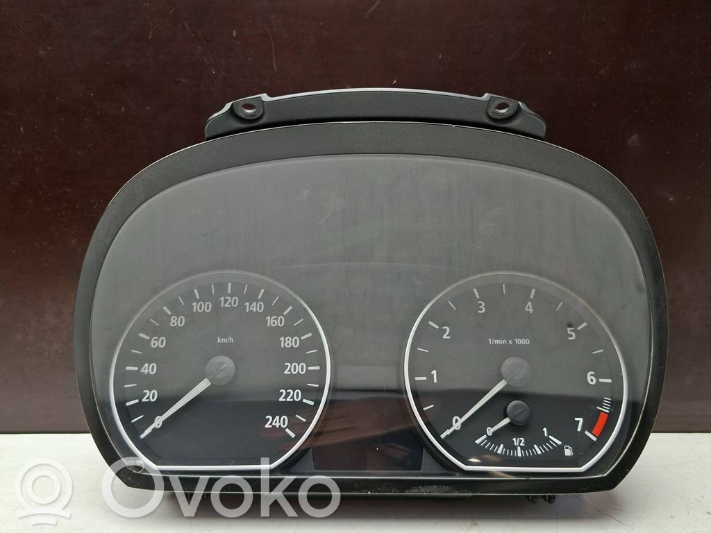 BMW 1 E81 E87 Speedometer (instrument cluster) 