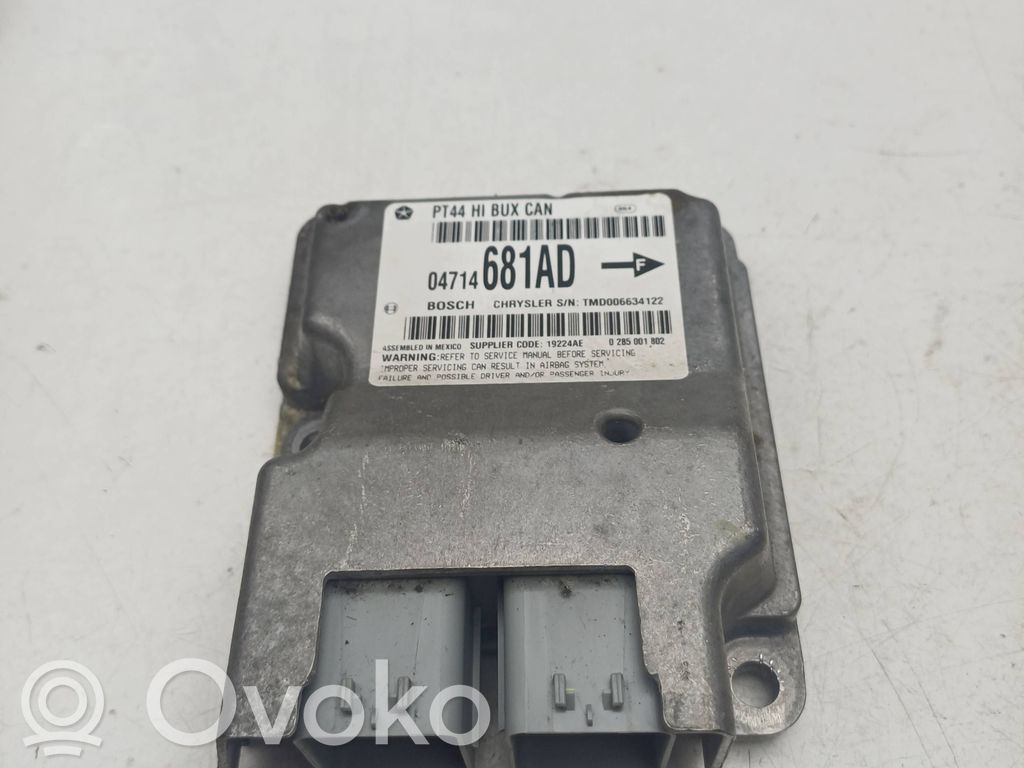 Chrysler PT Cruiser Airbag control unit/module 