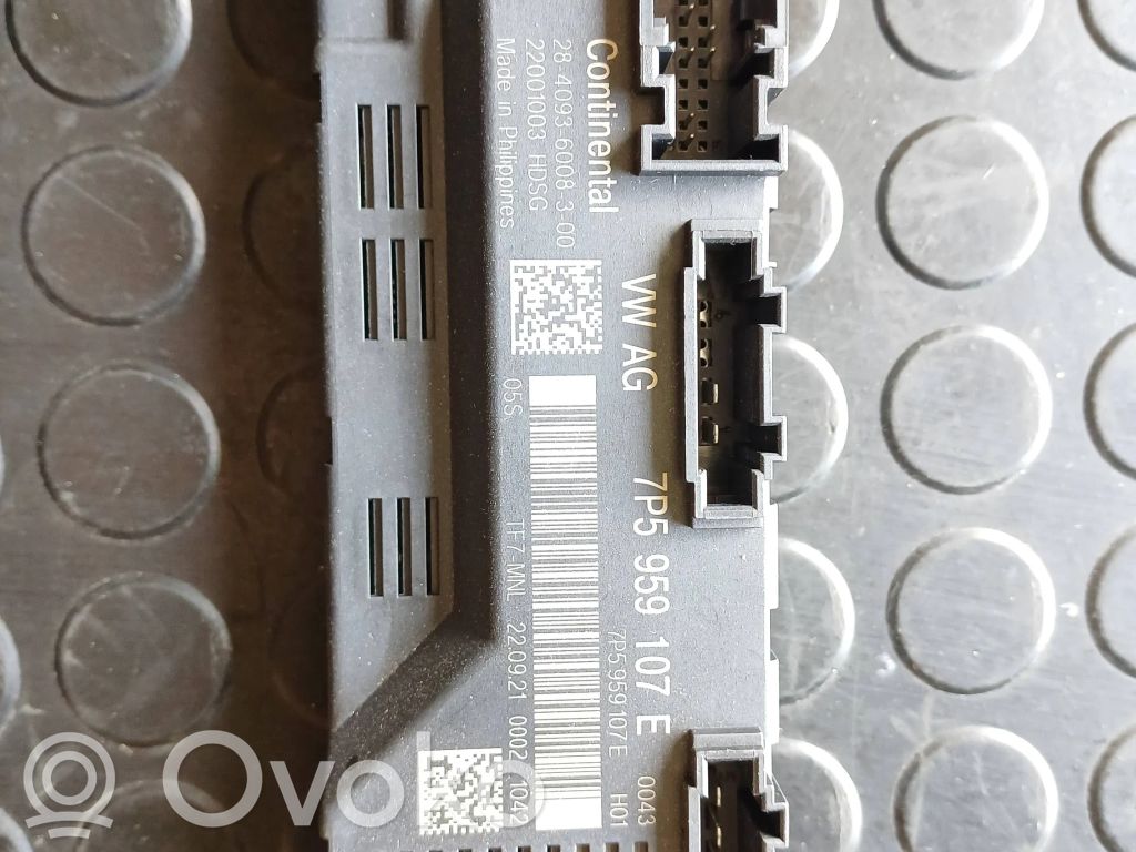 Porsche Cayenne (92A) Tailgate/trunk control unit/module 