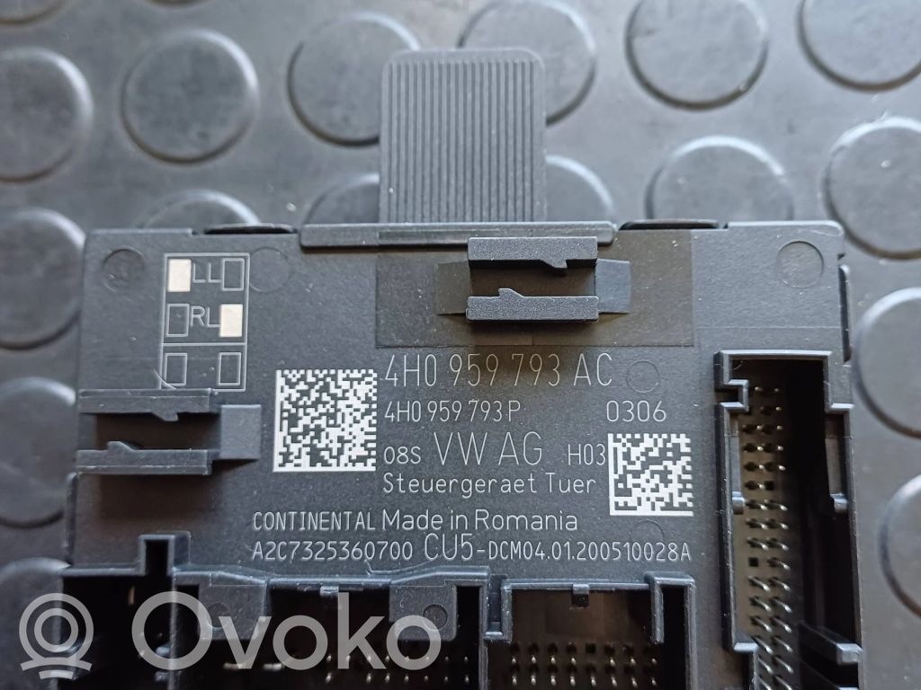 Porsche Macan (95B) Door control unit/module 