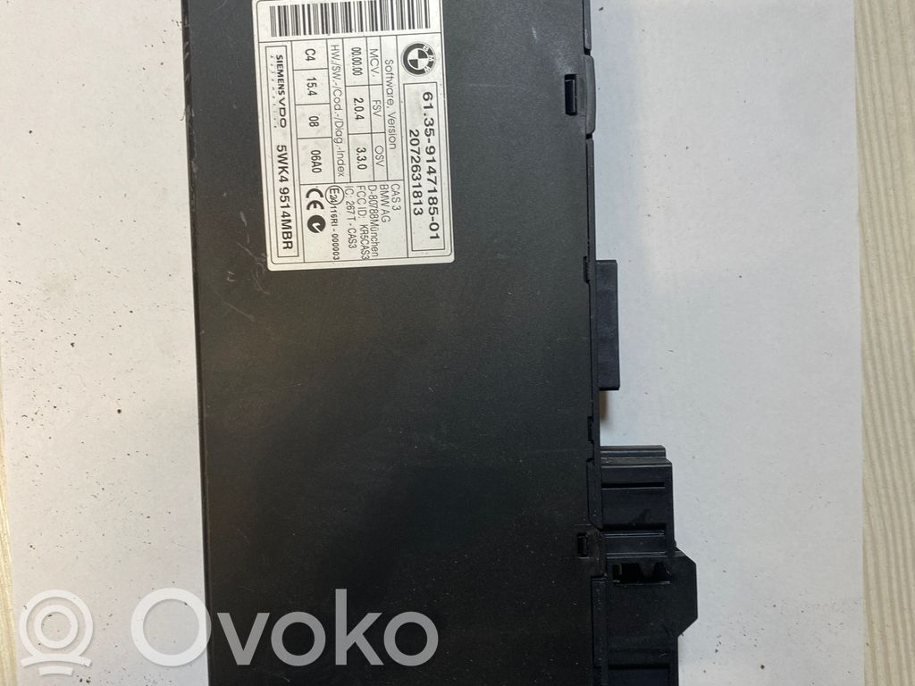 BMW 5 E60 E61 CAS control unit/module 