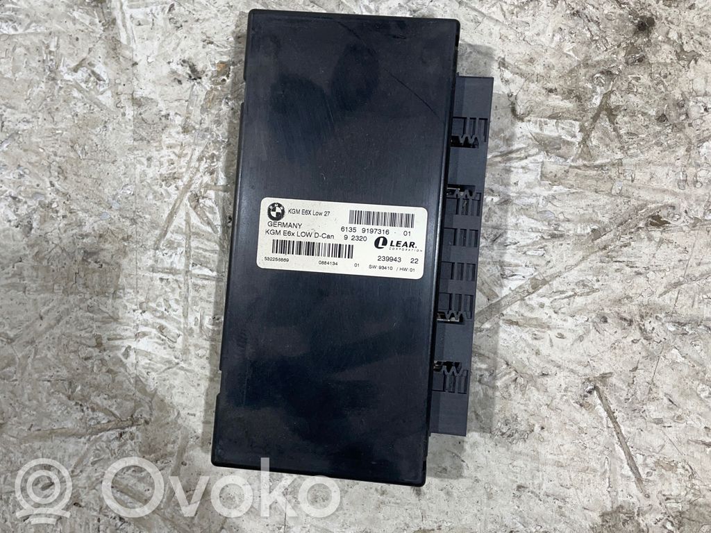 BMW 5 E60 E61 Gateway control module 