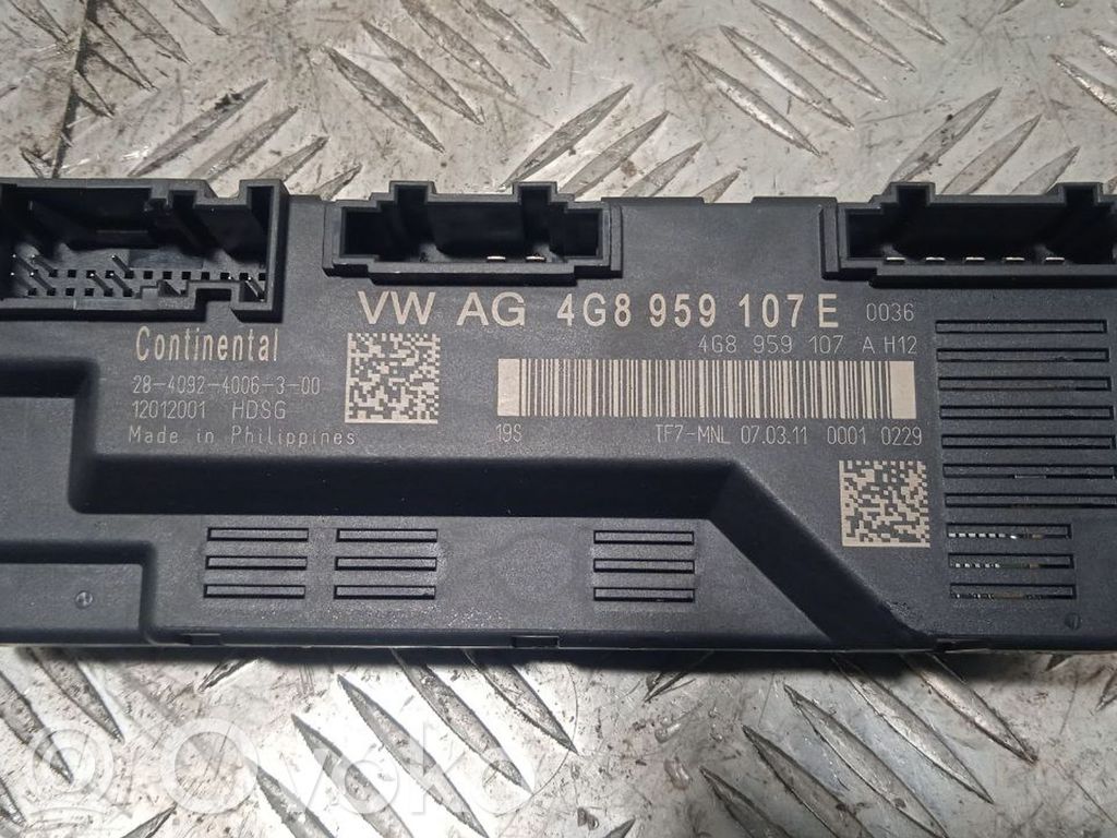 Audi A7 S7 4G Tailgate/trunk control unit/module 