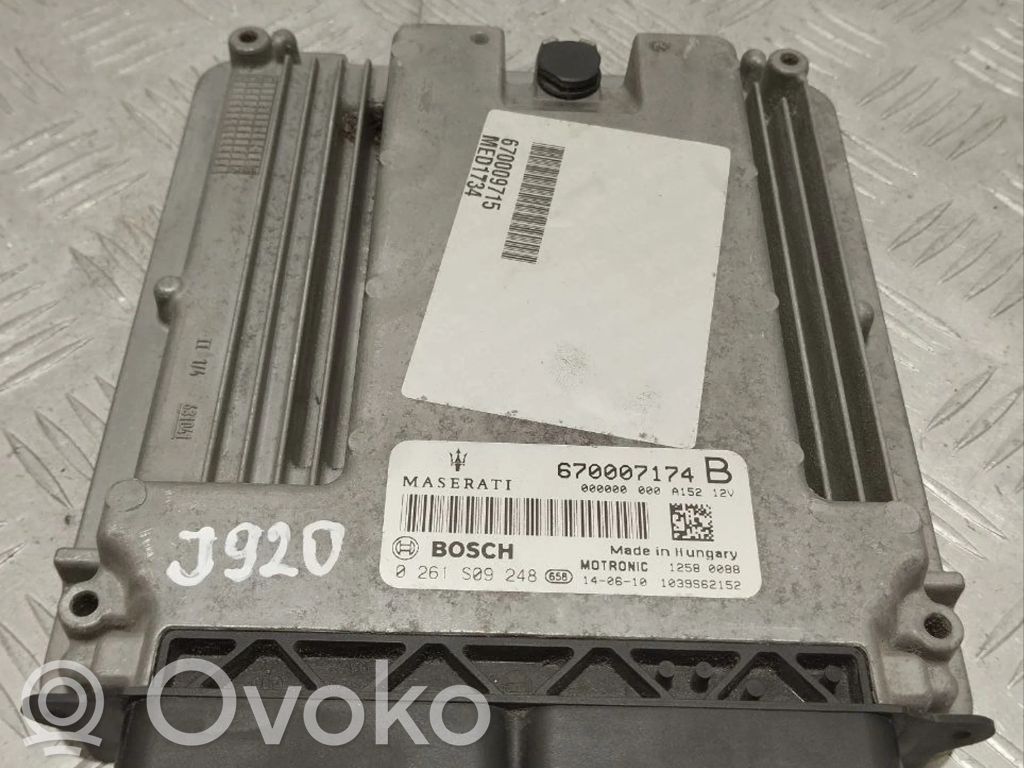 Maserati Quattroporte Engine control unit/module 