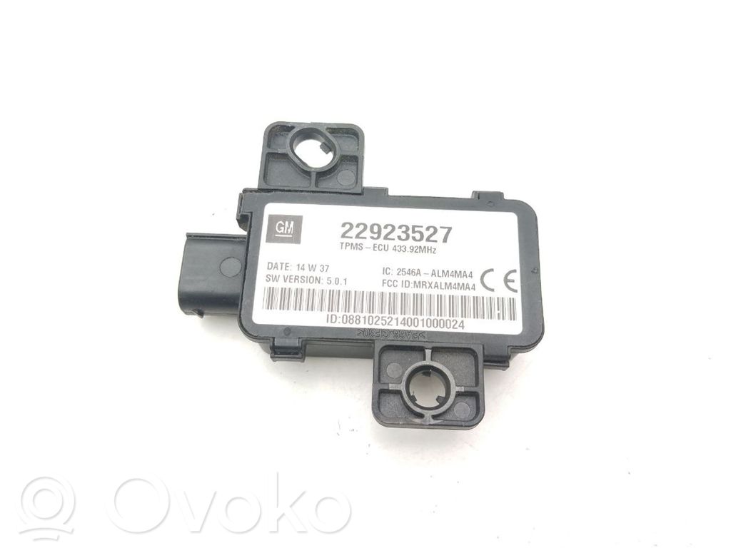 Chevrolet Corvette C7 Tire pressure control unit 